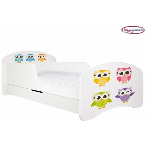 Otroška postelja Animals Sovice AM02